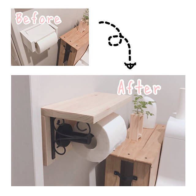 自分好みにDIY！使うたび気分が上がるトイレットペーパーホルダー実例集