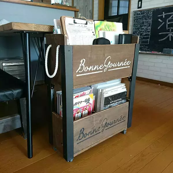 「お片付けも勉強も頑張れそう♡簡単で使いやすい勉強道具の収納アイデア」の画像