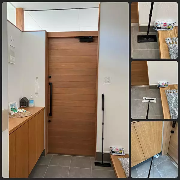 「玄関床掃除の決定版！綺麗を保つためのアイデアとおすすめアイテムをご紹介」の画像