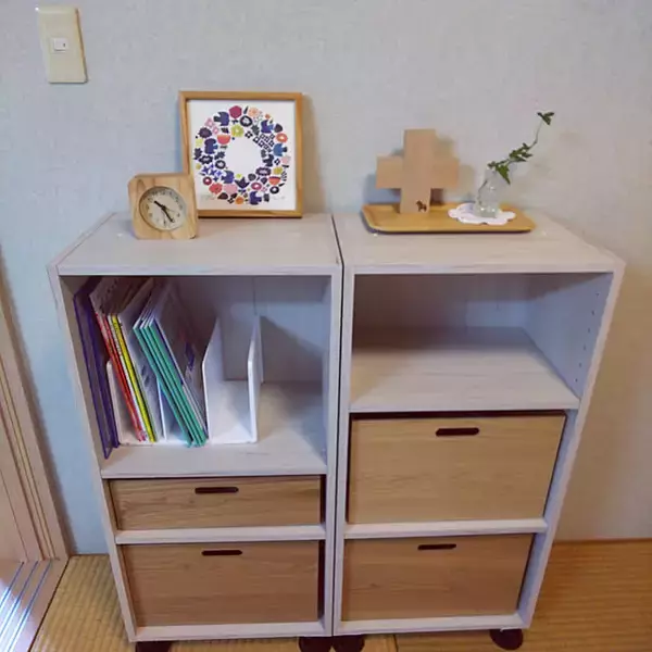 「さっと組み立ててすぐ使える！ニトリの組み立て収納Nクリックがスゴイ」の画像