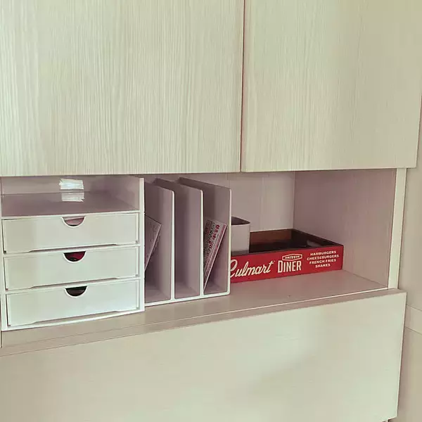 「美しい収納を作りたい方必見！おうちのあちこちで使える無印良品の仕切りスタンド」の画像