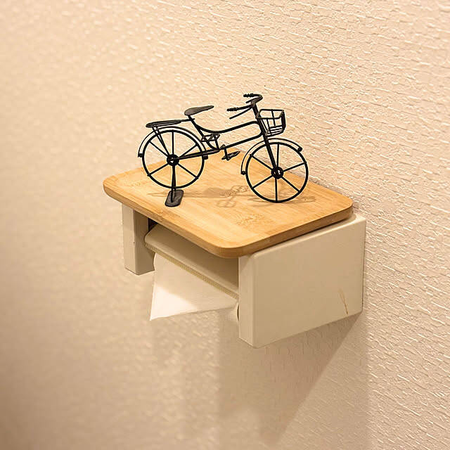 「さくっと3分で完成♪トイレットペーパー上ラック」 by KNさん