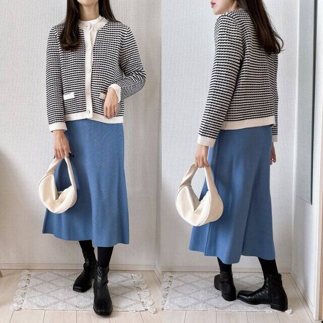 今から春までオンオフ長～く使える！ユニクロ優秀カーディガンの1週間着倒しコーデ