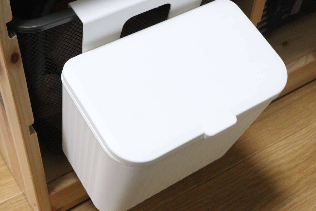 凄いゴミ箱が出た！手前に空くからストレスフリー！すっきり使える100均アイデアグッズ