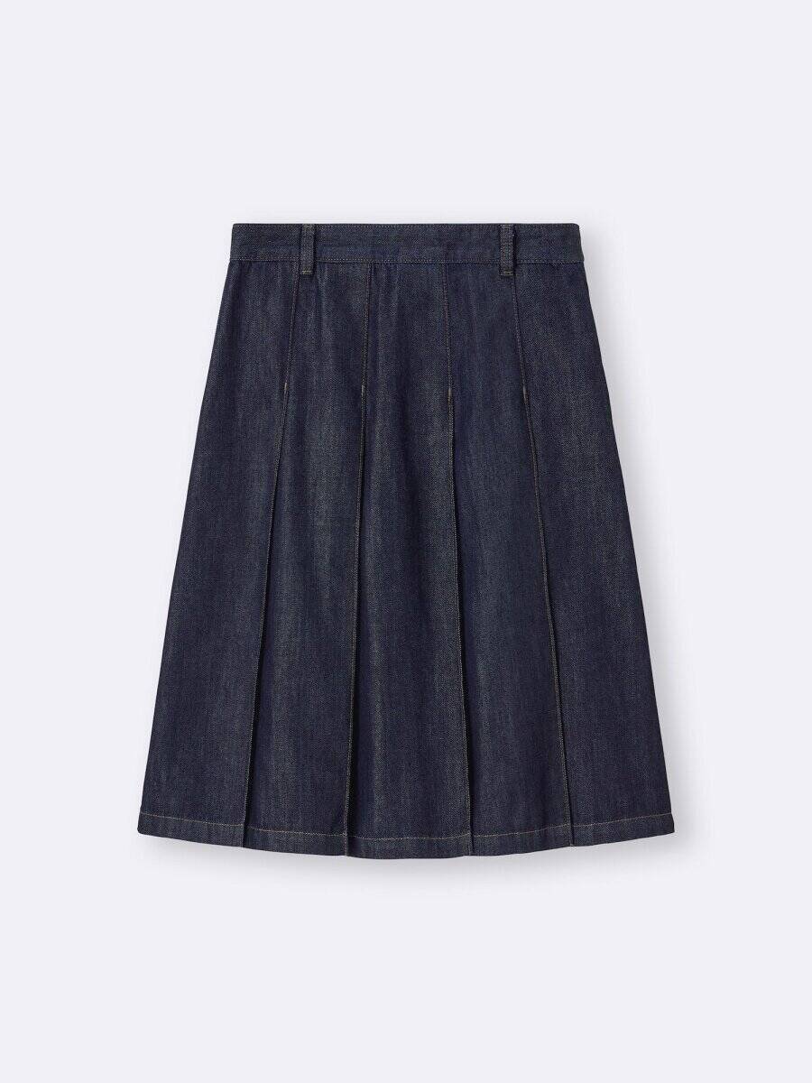 GUデニム可愛くてお値段以上に優秀！さっとはくだけで垢抜ける♡美シルエットスカート＆パンツ