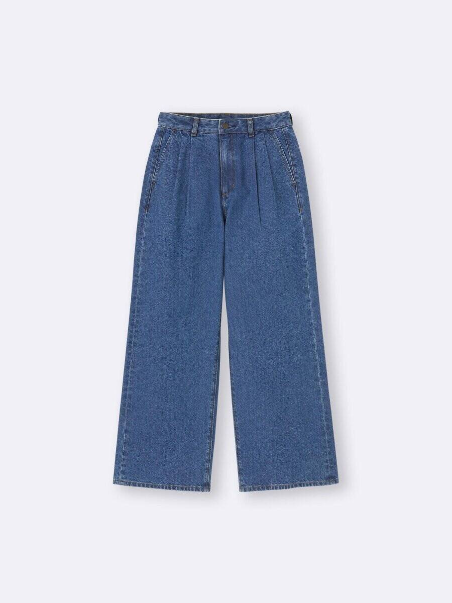 GUデニム可愛くてお値段以上に優秀！さっとはくだけで垢抜ける♡美シルエットスカート＆パンツ