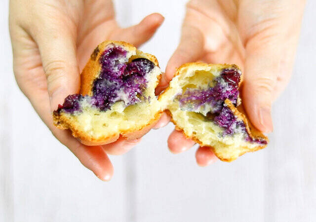 グルテンフリーでふわもち食感！米粉のブルーベリーマフィンのレシピ