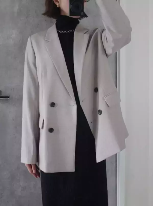 これ実はGUなんです♡通勤にもお出かけにも着回せる！きれいめジャケットコーデ3選