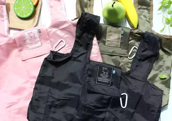 mozの新作エコバッグ付録めちゃレベル高い！大容量なのに軽くて手の平サイズに折りたためる！