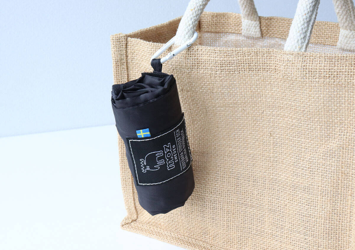 mozの新作エコバッグ付録めちゃレベル高い！大容量なのに軽くて手の平サイズに折りたためる！