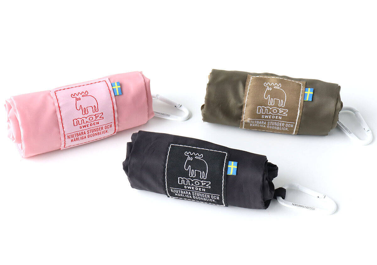 mozの新作エコバッグ付録めちゃレベル高い！大容量なのに軽くて手の平サイズに折りたためる！