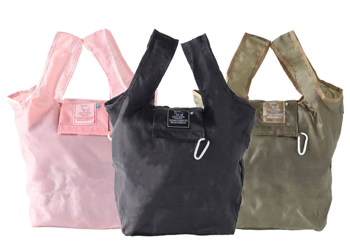 mozの新作エコバッグ付録めちゃレベル高い！大容量なのに軽くて手の平サイズに折りたためる！