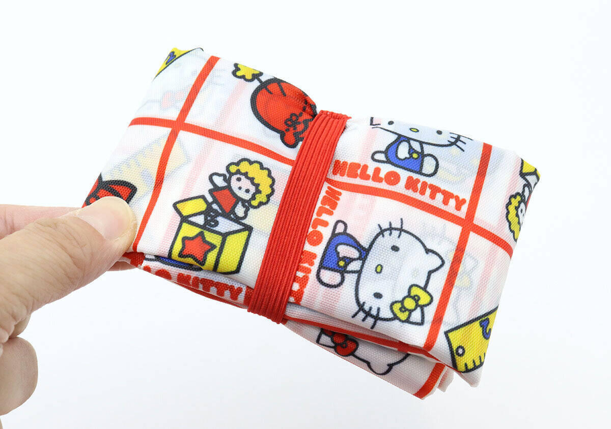 この付録…人気すぎて公式ではもう完売！レトロ可愛いキティのエコバッグ＆リボンポーチセット