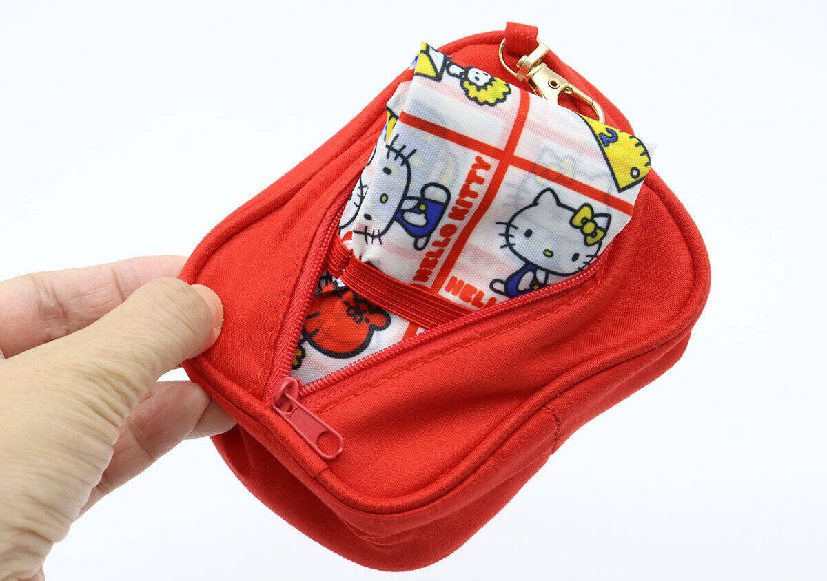 この付録…人気すぎて公式ではもう完売！レトロ可愛いキティのエコバッグ＆リボンポーチセット