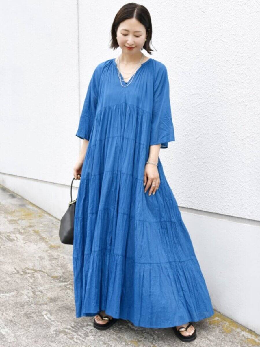 「何着よう？」悩んだ朝は夏ワンピで解決！すぽんと着るだけで可愛い♡半袖ワンピースコーデ5選