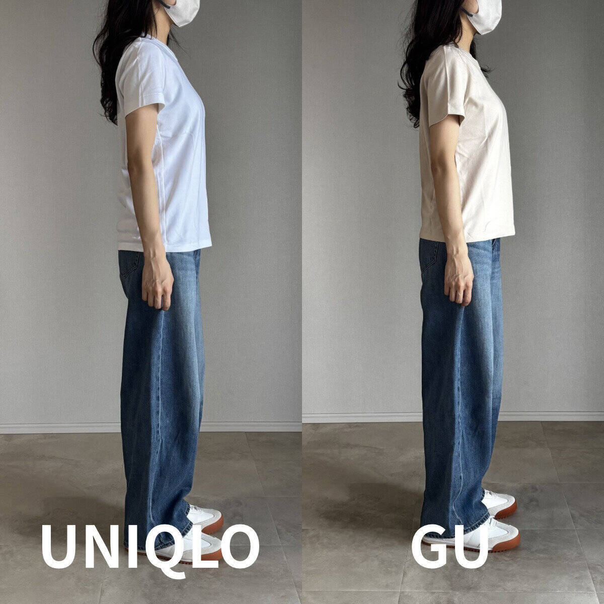 ユニクロMとGUのSがほぼ同じ！？クルーネックT選びで154cmが気づいた夏の着こなし術