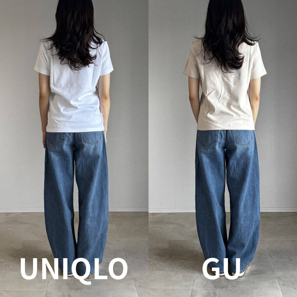 ユニクロMとGUのSがほぼ同じ！？クルーネックT選びで154cmが気づいた夏の着こなし術