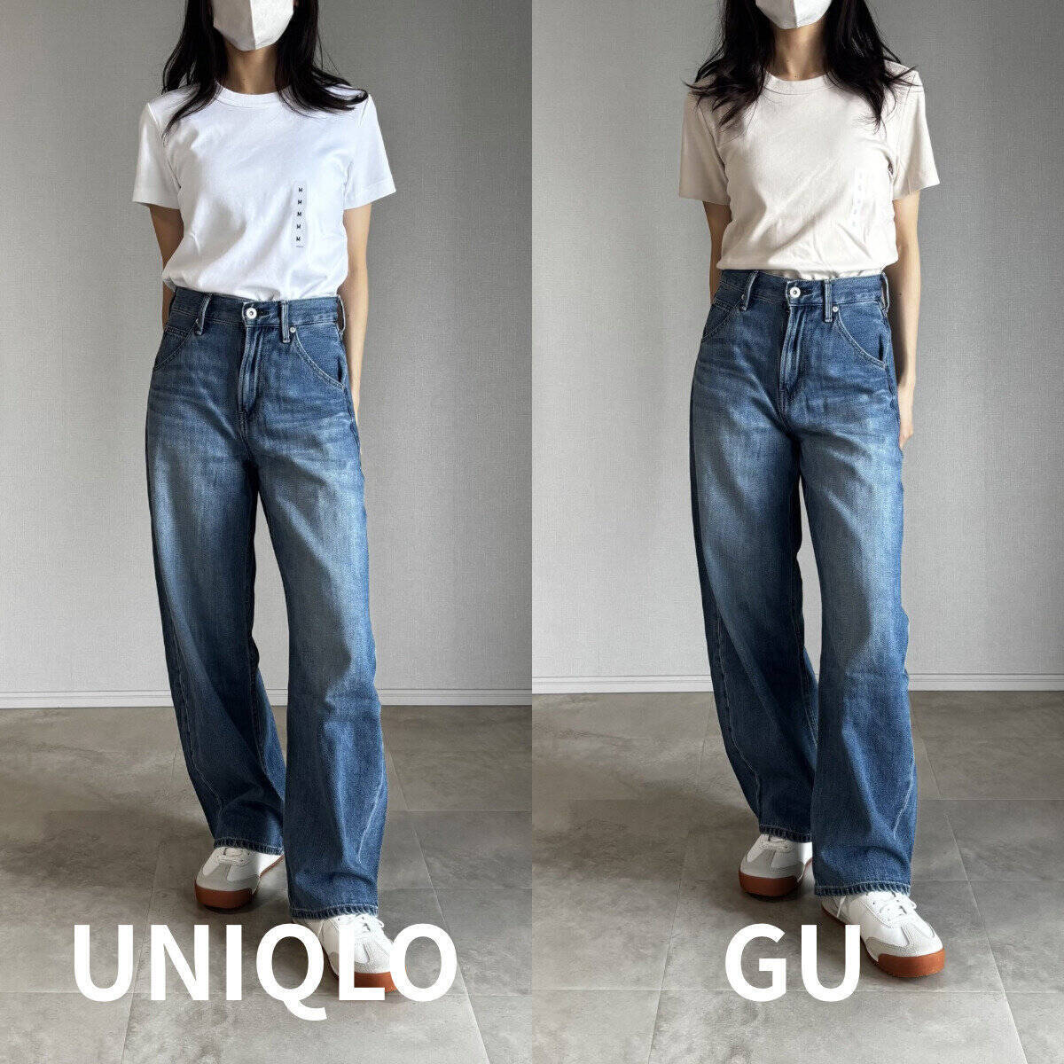 ユニクロMとGUのSがほぼ同じ！？クルーネックT選びで154cmが気づいた夏の着こなし術