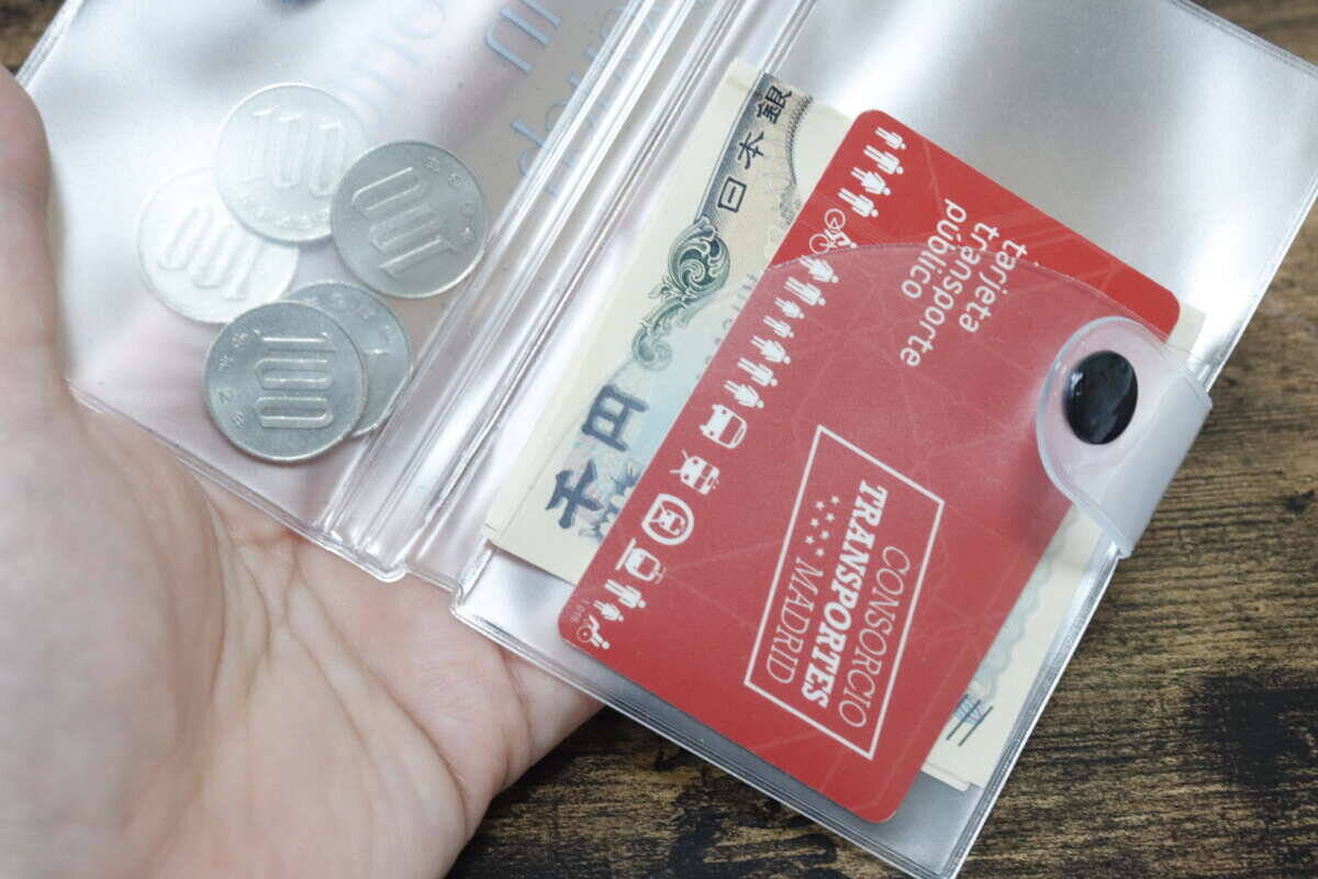 こんなにぺらんぺらんで大丈夫…？と思ったけど凄すぎ！スリムで機能的な100均の優秀財布