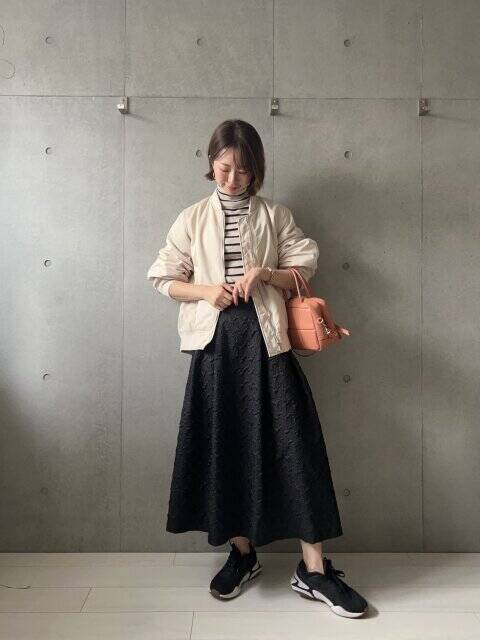 ユニクロの細見えボーダーニットを着まわし！周りと差がつく♡大人女子のコーデ8style