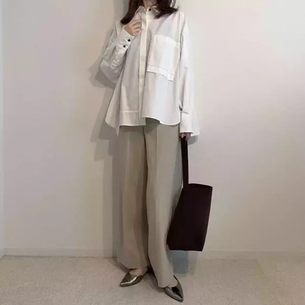 春の「白シャツ」は着こなし次第でもっと可愛くなる♡定番なのにおしゃれ見え！大人の着まわし術