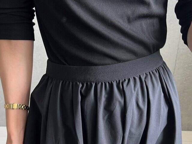 ユニクロスカート…シルエットがたまらん♡身長さんも低身長さんも嬉しい！万能スカート