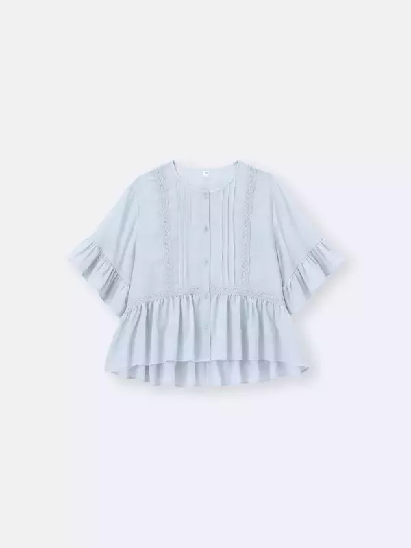 GUの「涼しげブルートップス」でコーデを爽やかにアップデート♡買って後悔なしの名品5連発