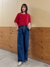 半袖ニットでおしゃれをアップデート！Tシャツよりちゃんと見えるのに涼しい♡旬コーデ5選