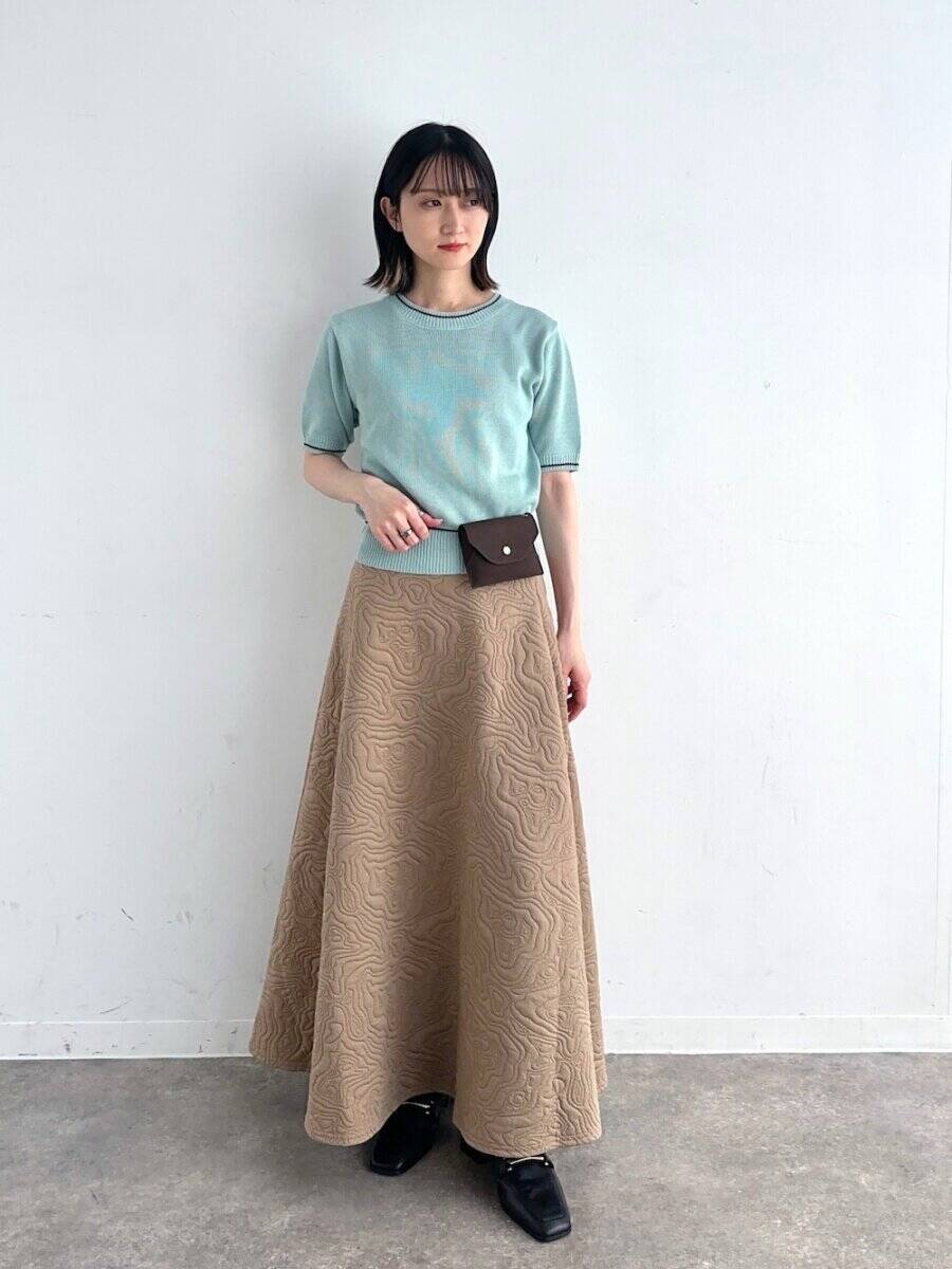半袖ニットでおしゃれをアップデート！Tシャツよりちゃんと見えるのに涼しい♡旬コーデ5選