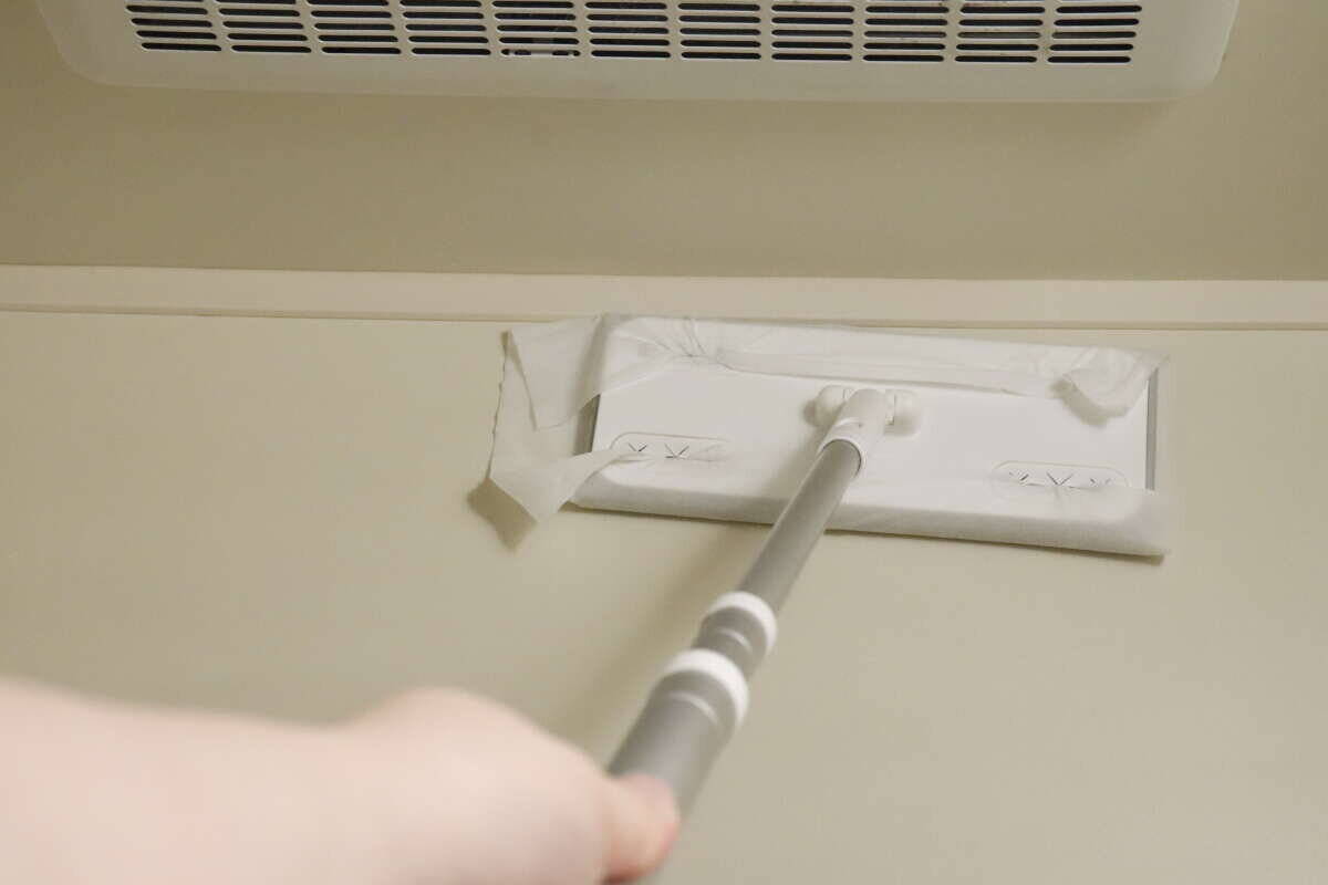 神アイテム見っけ！掃除のときに使うだけ！家事が楽になる夢のような100均シート