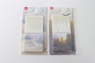 新商品がお洒落！「2枚の紙を重ねると…？」文具好きさんに推したい100円グッズ