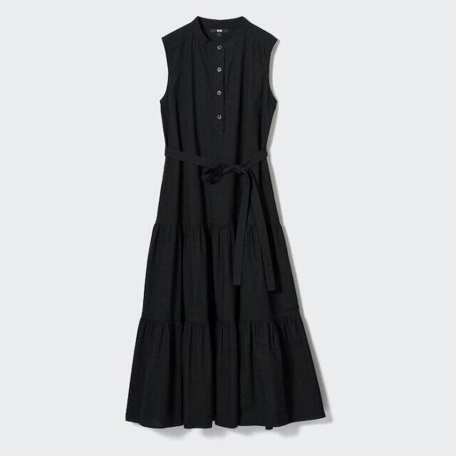 ユニクロさん全部高見えがすぎる♡おしゃれなのに着心地最高ってありがたい！一目惚れワンピース