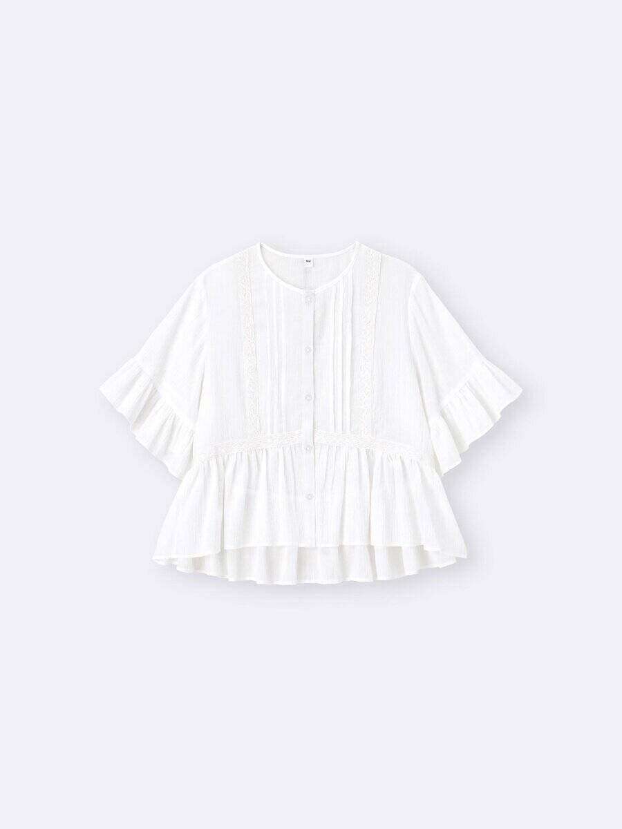 今季のGU「白トップス」がコスパよすぎてどうしよう！こんなん何枚あっても困らないですから！