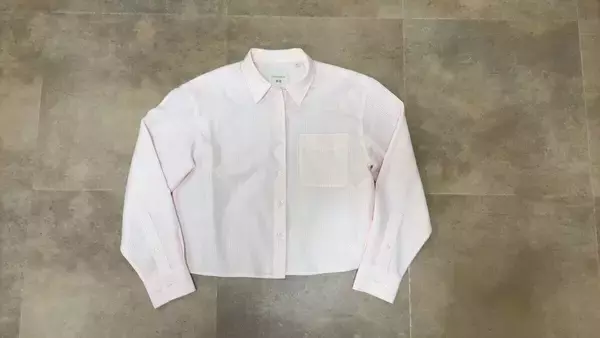 ユニクロ「ピンクストライプシャツ」春コーデに取り入れるだけで垢抜ける♡着回し4選