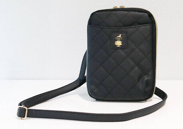 やっぱり付録バッグは「黒」が万能！ムーミンの高見えキルティングスマホショルダー