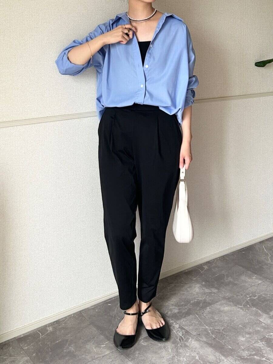 GUの細見えパンツが優秀すぎ♡ラクなのに手抜き感ゼロな大人の着こなし術