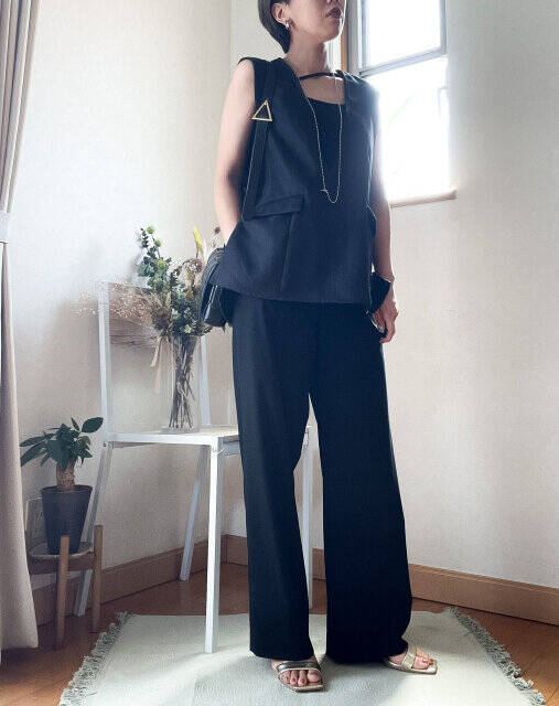 ユニクロでコレだけは買って！プロもリアルに愛用中♡名品パンツで着回しコーデ