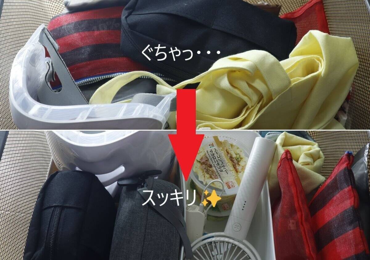 名品見つけちゃった！「ごちゃついてイライラ…」から即開放！融通が利く柔軟な100均ケース