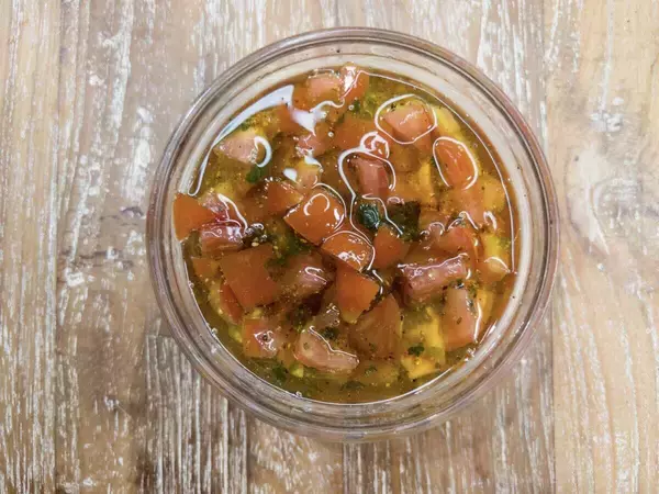 「ナスとトマトはもうこれにして！」「レンジで簡単！とろける食感」なすのカルパッチョ