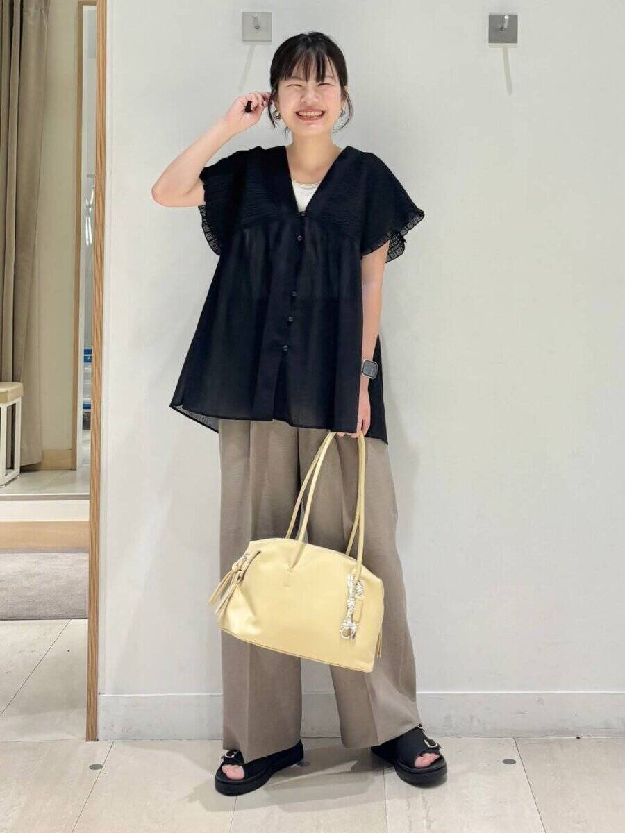 グローバルワークで早く買っとけばよかった！ラクチンなのに可愛い♡一軍入り夏ブラウス5選