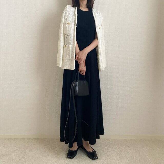 着回し力で選ぶならやっぱ“黒”！30代女子の強い味方♡着痩せも叶える黒ワンピで夏旬コーデ