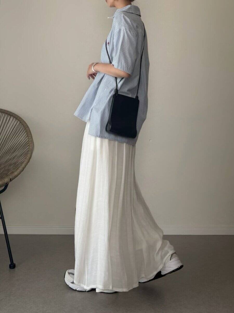 大人の夏コーデは「ロングスカート」があればいい♡真似するだけでサマ見え！お手本スタイル5選