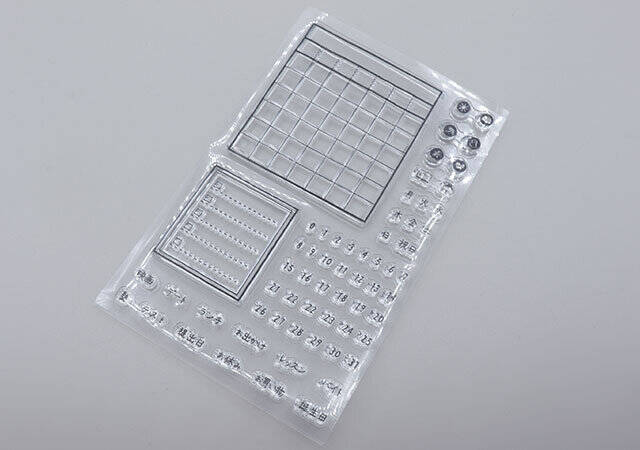 【ダイソー】使いやすい柄ばっかり！ぺたっと押すだけ！自分好みのアレを作れるスタンプ