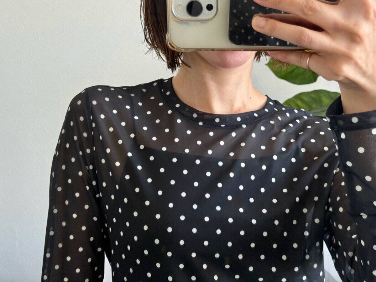 空調が効きすぎて寒い！GUの990円シアートップスが救世主すぎた