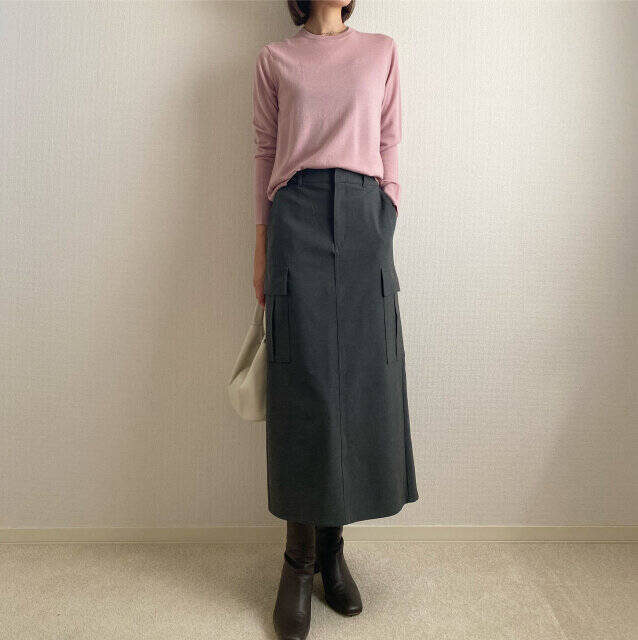 GUに今っぽ可愛いスカートあった～♡きれいめ派の大人女子に！今旬カーゴスカート