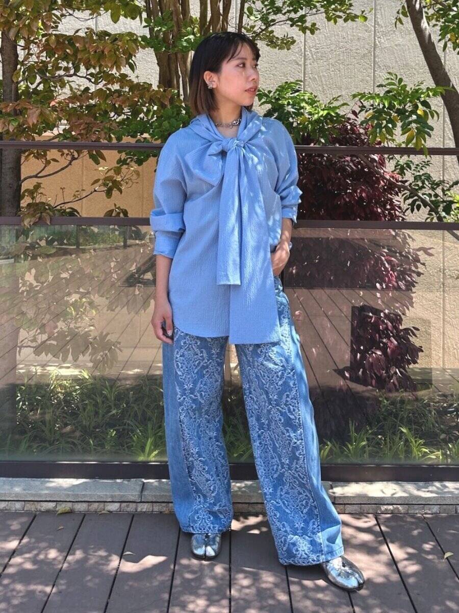 夏は「ブルーシャツ＆ブラウス」を味方につけて爽やかに♡周りと差がつく旬コーデ5選