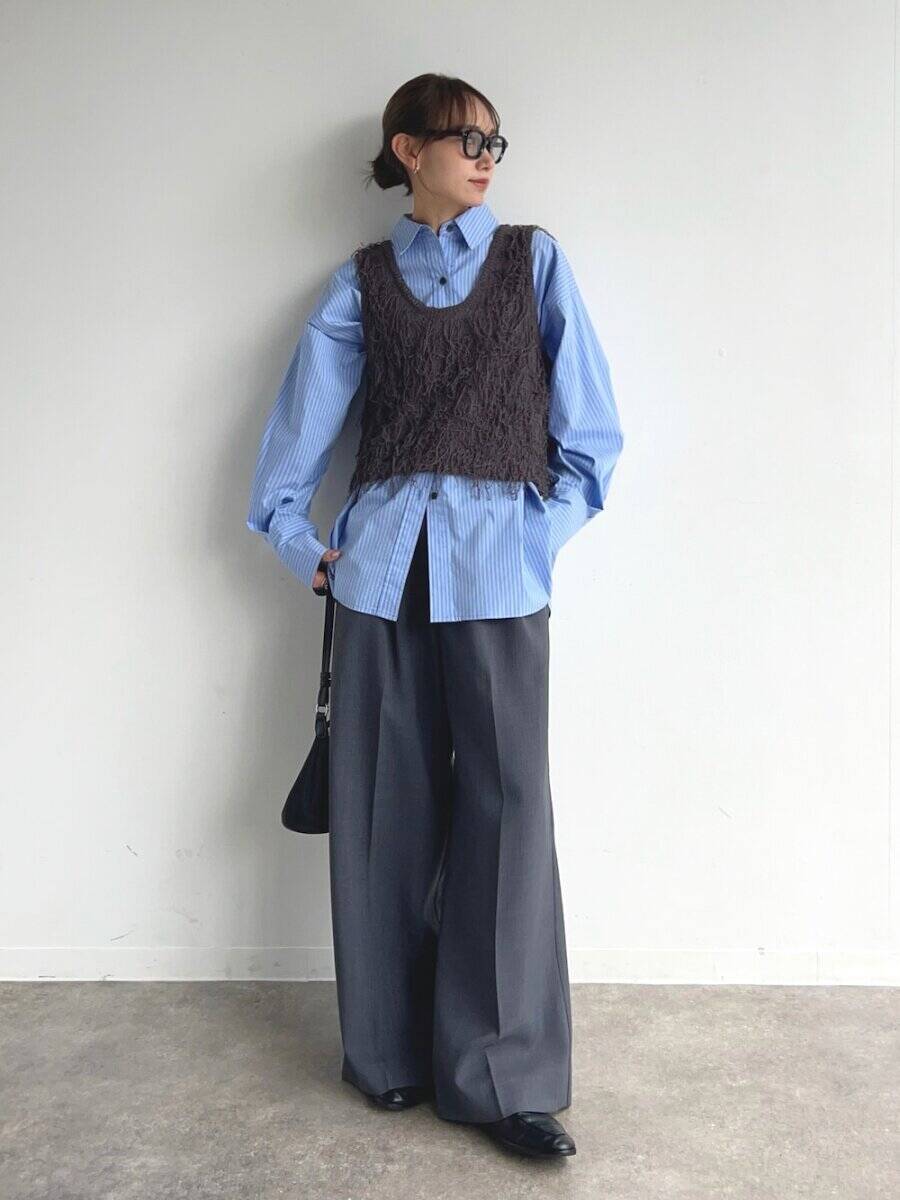 今春はストライプシャツの爽やかブルーで垢抜ける♡おしゃれさんの着回しコーデ5選