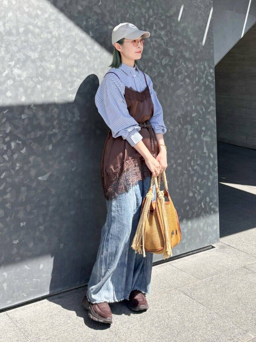 今春はストライプシャツの爽やかブルーで垢抜ける♡おしゃれさんの着回しコーデ5選