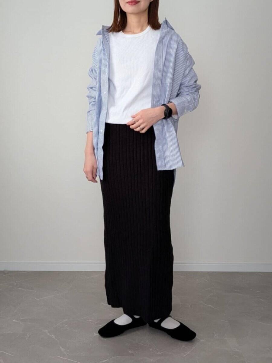 今春はストライプシャツの爽やかブルーで垢抜ける♡おしゃれさんの着回しコーデ5選