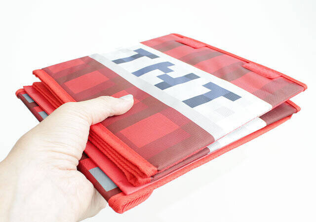 宝島さん…攻めすぎ！見せる収納が叶う♡マインクラフトの折りたたみコンテナムック